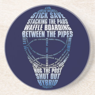 Posavasos Hockey Goalie Mask Coaster