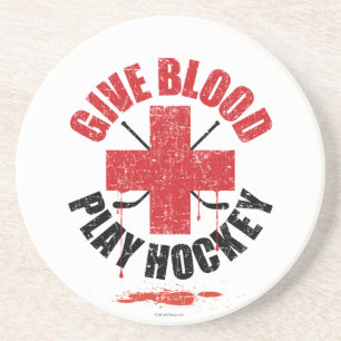Posavasos Hockey sobre juego de sangre v1