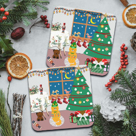 Posavasos Hogar para el Ilustracion de vacaciones