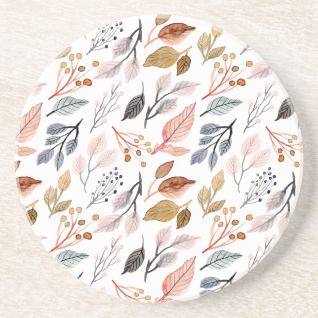 Posavasos hojas de árbol (Frente)