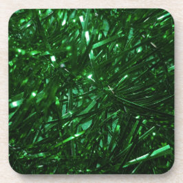 Posavasos hojas de árbol de navidad artificial