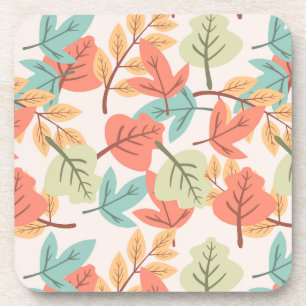 Posavasos Hojas multicolores