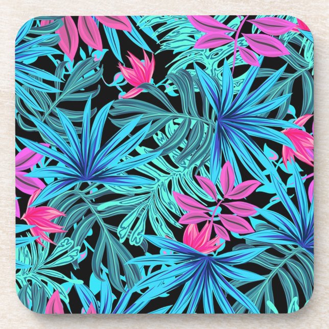 Posavasos Hojas tropicales (Frente)