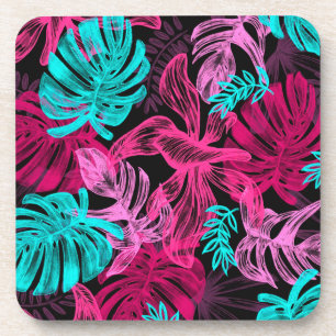 Posavasos Hojas tropicales