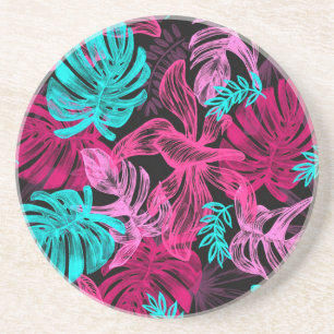 Posavasos Hojas tropicales