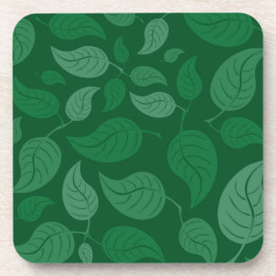 Posavasos Hojas verdes