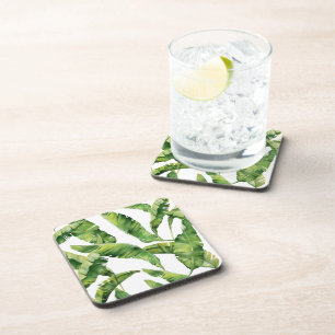 Posavasos Hojas verdes