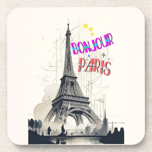 Posavasos Hola Colorido París