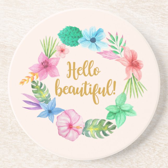 POSAVASOS ¡HOLA HERMOSA! (Frente)