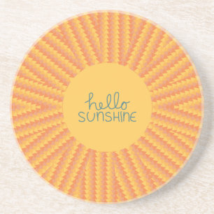Posavasos Hola sol - práctico de costa