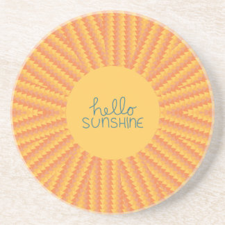 Posavasos Hola sol - práctico de costa