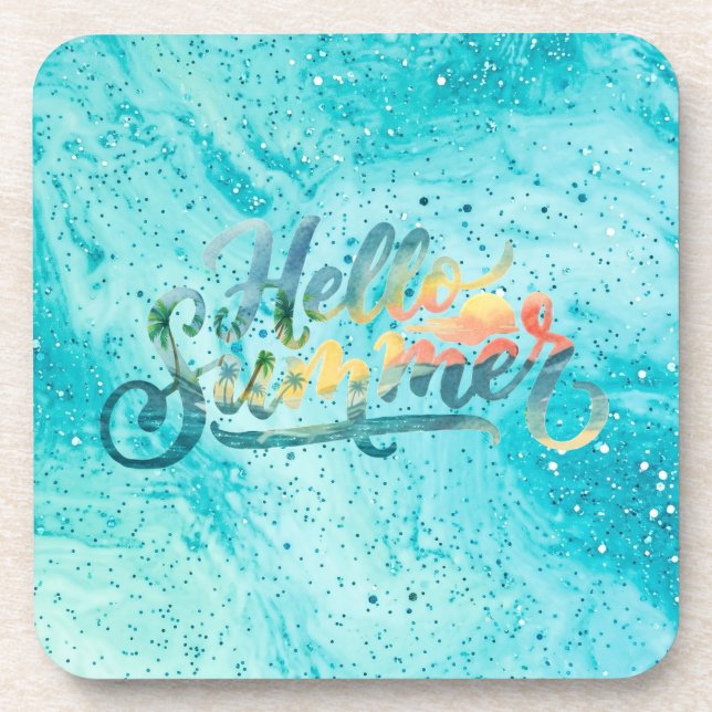 Posavasos Hola Verano (Frente)