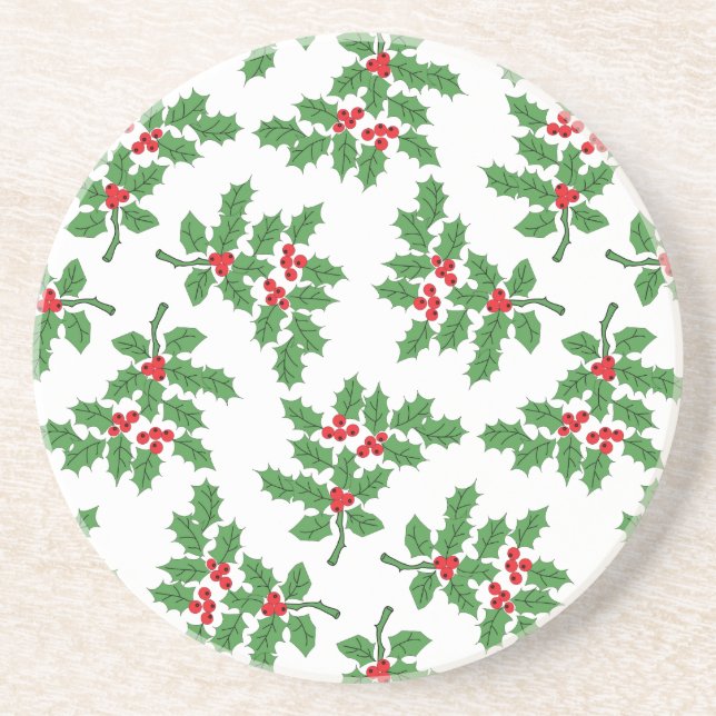 Posavasos Holly Berries (Frente)