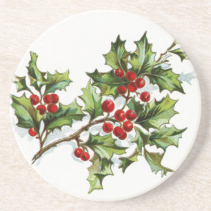 Posavasos HollyBerries 001
