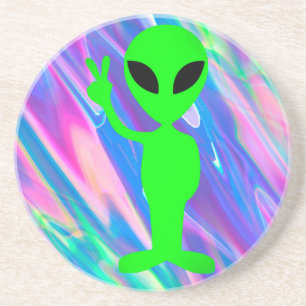 Posavasos holograma alienígena