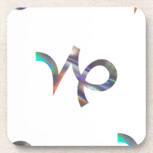 Posavasos holograma Capricornio