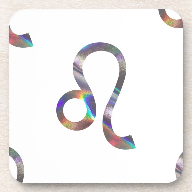 Posavasos holograma Leo (Frente)