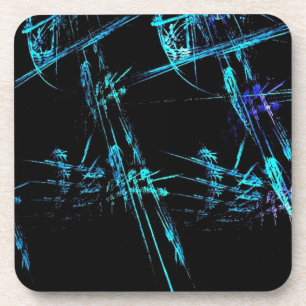 Posavasos Hombre de palo azul