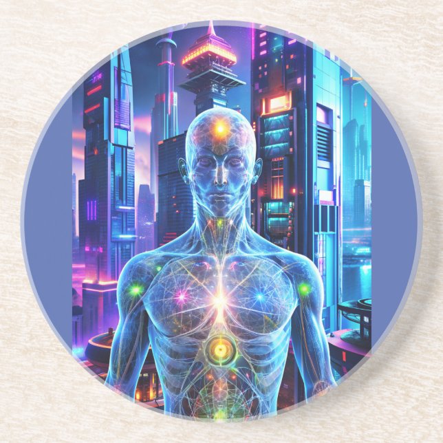 Posavasos Hombre del Futuro (Frente)