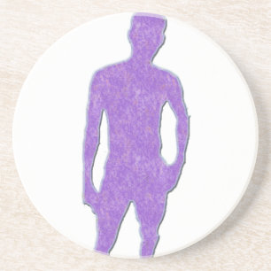 Posavasos Hombre posando montaña rusa