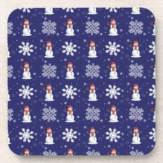 Posavasos Hombres Nevado (Frente)