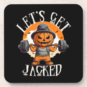 Posavasos Hombres Vamos a Levantar la Calabaza Jack-O-Lanter