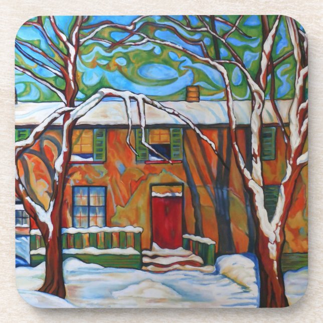 Posavasos Homenaje a Lawren Harris Coaster Set de 6 (Frente)