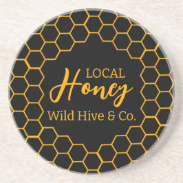 Posavasos Honeycomb – Black or White Background