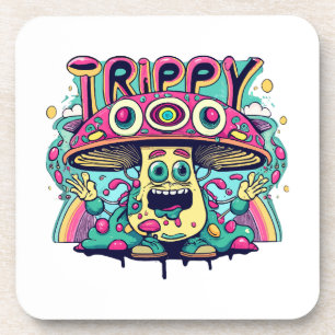 Posavasos Hongo Feliz Alucinógeno