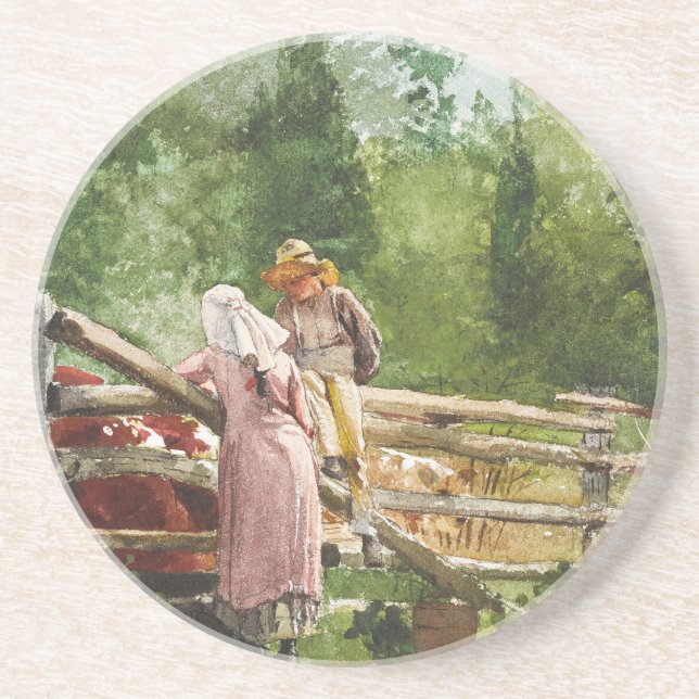 Posavasos Hora de alimentación (Frente)