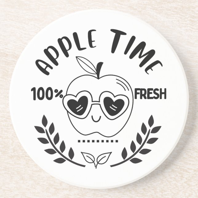Posavasos Hora de Apple (Frente)