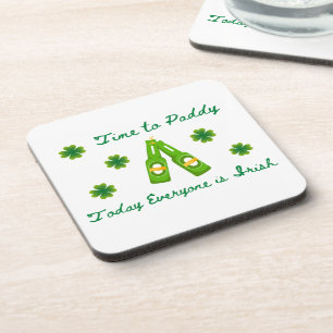 Posavasos Hora de Paddy, Hoy todos son irlandeses en un