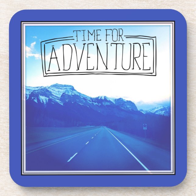 Posavasos Hora para la aventura (Frente)