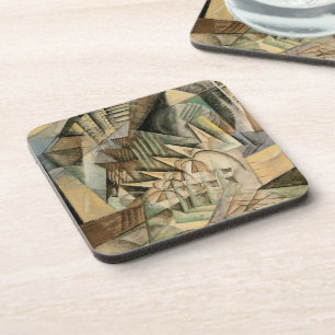 Posavasos Hora punta, Nueva York por Max Weber, viejo cubism