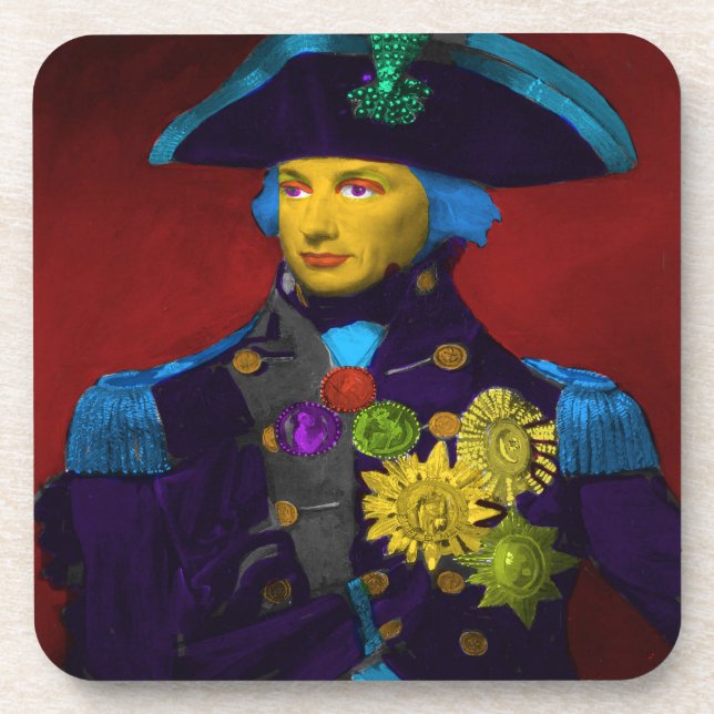 Posavasos Horatio Nelson Pop Art (Frente)