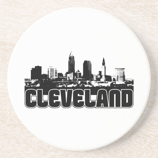 Posavasos Horizonte de Cleveland (Frente)