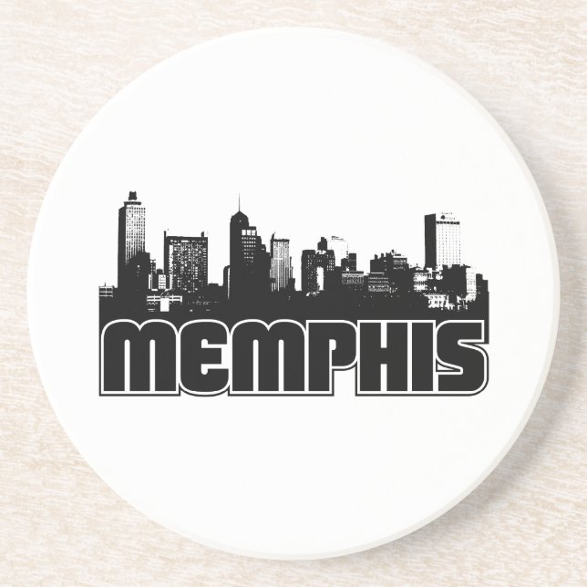 Posavasos Horizonte de Memphis (Frente)