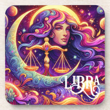 Horóscopo Rótulo Libra Zodiac Eéreo Arte místico