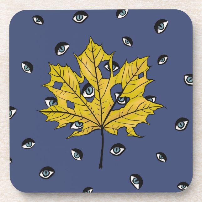 Posavasos Horror Gótico espeluznante naturaleza picante (Frente)