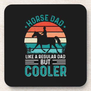 Posavasos Horse Dad