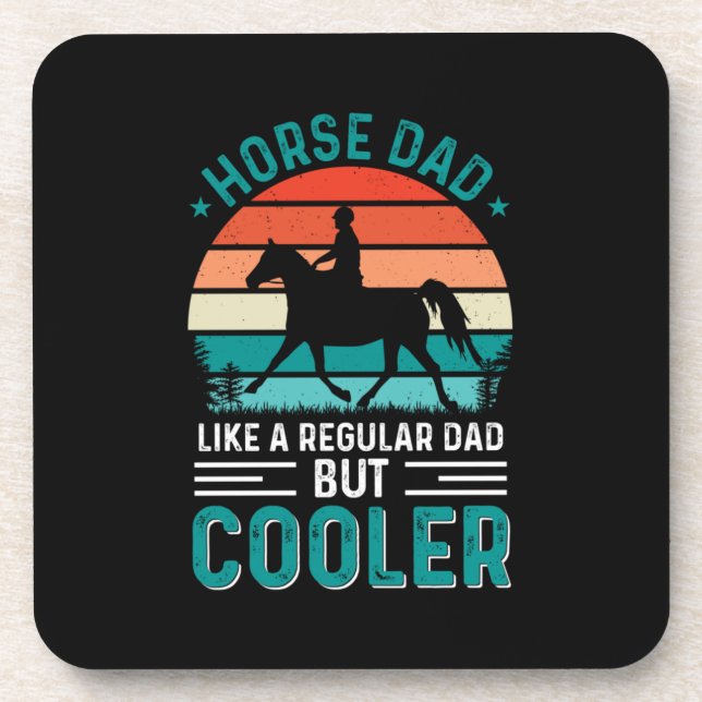 Posavasos Horse Dad (Frente)