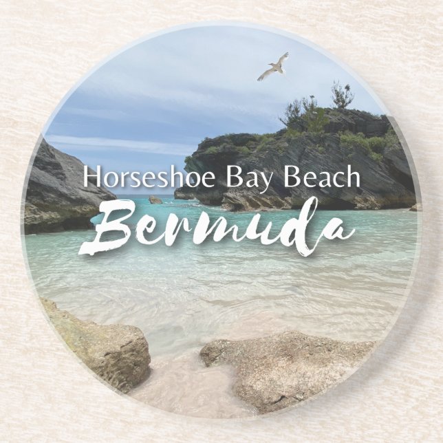 Posavasos Horseshoe Bay Beach Bermuda (Frente)