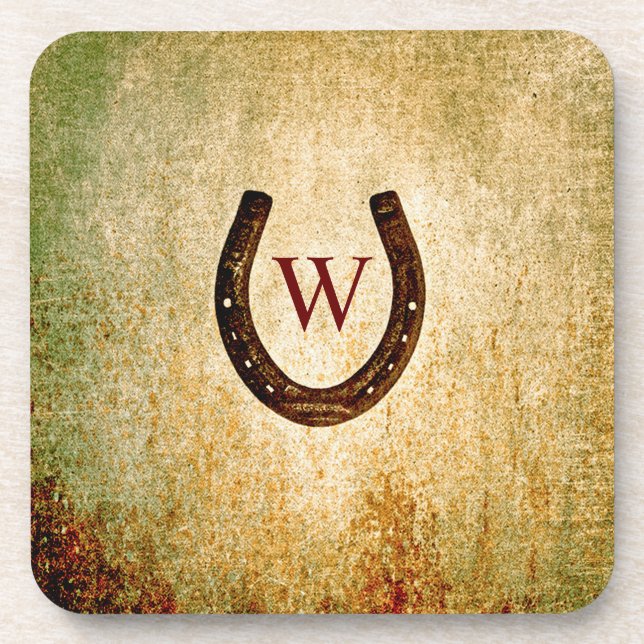 Posavasos Horseshoe Monogrammed (Frente)