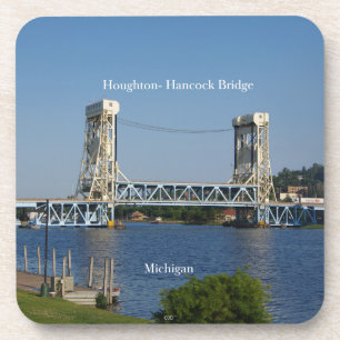 Posavasos Houghthon Hancock Bridge set de 6 gallos de plásti