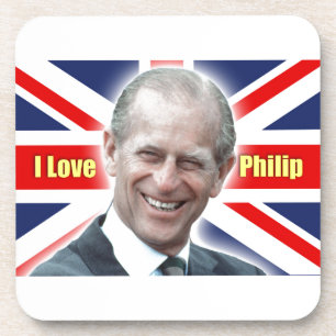Posavasos HRH Duke de Einburgh - Amo a Philip