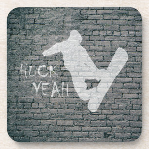 Posavasos Huck Yeah (Snowboarding)