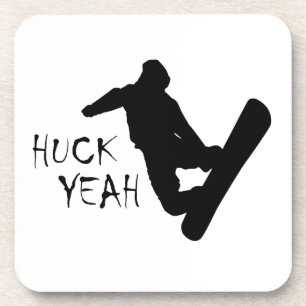 Posavasos Huck Yeah (Snowboarding)