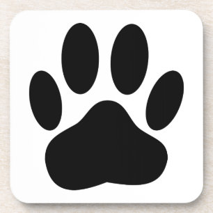 Posavasos Huella de perro