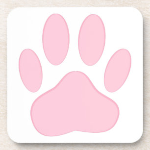 Posavasos Huella rosa