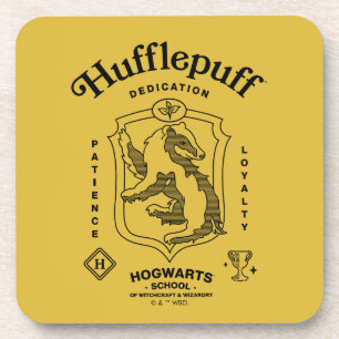 Posavasos HUFFLEPUFF™ Dedicación Paciencia Lealtad Escudo